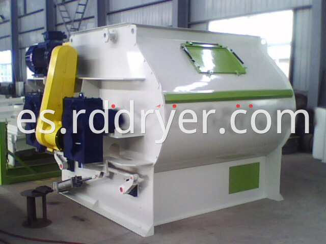 4m3 Twin Shaft Paddle Dry Mortar Mixer